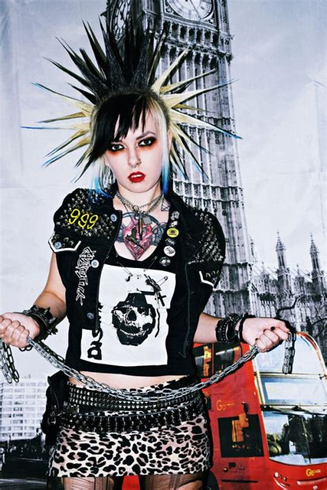 Christina Chaos | Punk girl fashion, Punk rock girls, Punk outfits