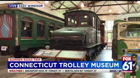 A ride into history at the Connecticut Trolley Museum - YouTube