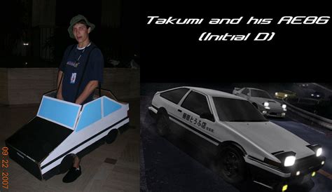 Takumi Fujiwara and the AE86 by NarutoWithKunai on DeviantArt