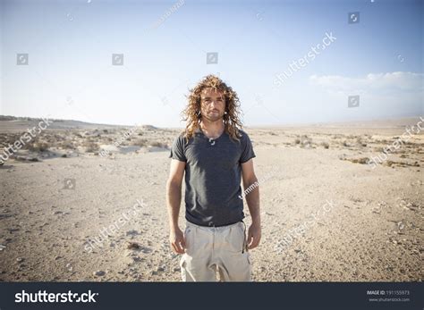 Young Man Walking Alone Desert Stock Photo 191155973 | Shutterstock