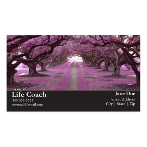 Life Coach Business Card | Zazzle