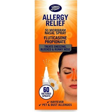 Boots Allergy Relief 50 microgram Nasal Spray - Compare Prices & Where ...