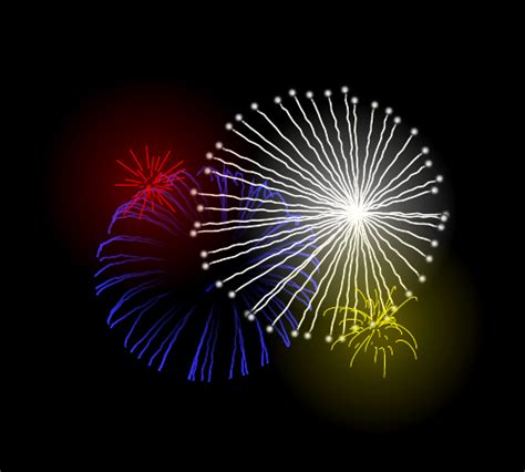 Fireworks | TikZ example