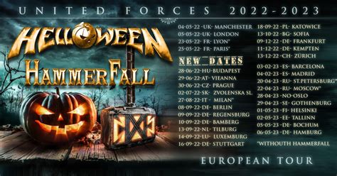 Hammerfall & Helloween - United Forces Tour 2022 -2023 • metal.de