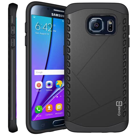 For Samsung Galaxy S7 Edge Case - Slim Grip Armor Hybrid Protective ...