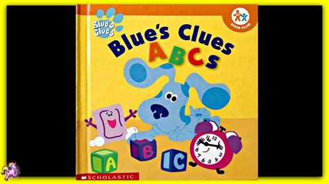 BLUE'S CLUES "BLUE'S CLUES ABC'S" - Read Aloud - Storybook for kids, children - YouTube