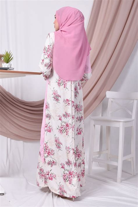 Abaya Atiya – Platinum Pink – MuslimahClothing.Com