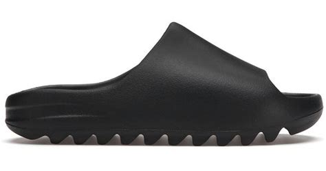 adidas Yeezy Slide Onyx in Black for Men | Lyst