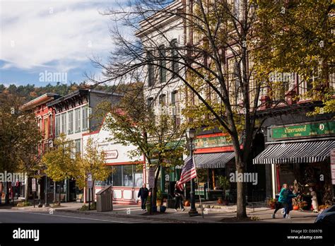 Main Street, Cooperstown, New York, USA Stock Photo - Alamy