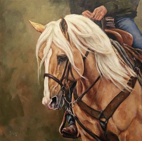 Cutting Horse Paintings | Fine Art America