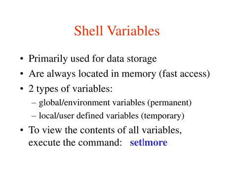 PPT - Basic Shell Scripting - Part 1 Objective - Learn to: PowerPoint ...