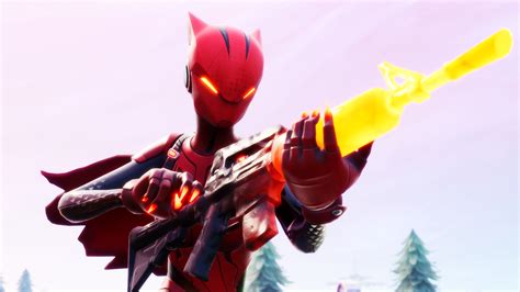 Fortnite, Red Lynx, 4K, #206 Wallpaper PC Desktop