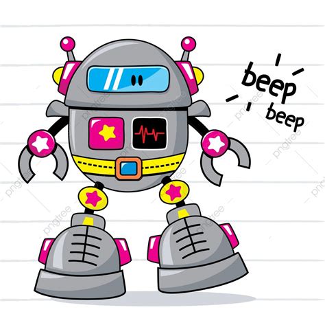 Cute Cartoon Robot PNG , Robô Clipart, Resumo, Adorável Imagem PNG e Vetor Para Download ...