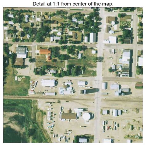 Aerial Photography Map of Ipswich, SD South Dakota