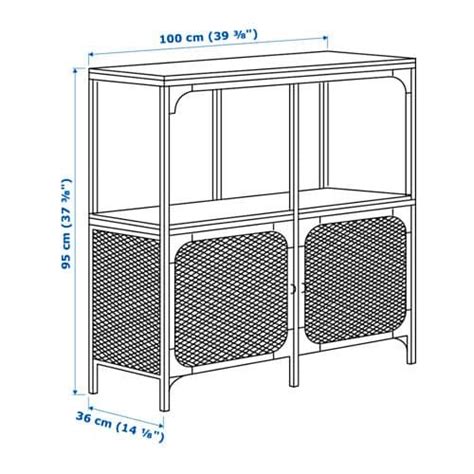 FJÄLLBO Shelf unit, black, 39 3/8x37 3/8" - IKEA | Shelving unit, Ikea, Shelf unit