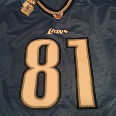 NFL Lions Jersey NWT | Jersey, Nfl, Clothes design