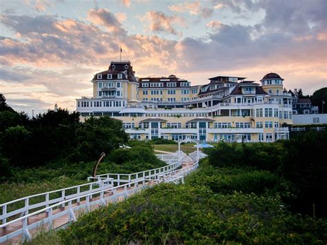 It's easy to turn back time at the Ocean House. Propped up on a ...