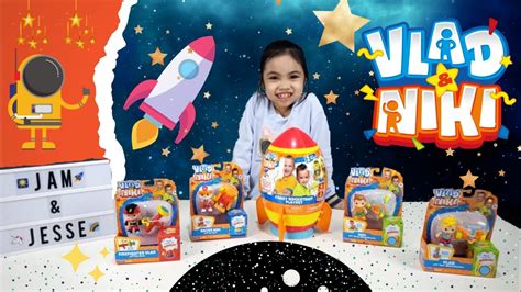 NEW Vlad and Niki Crazy Rocket Ship Playset | Surprise Eggs with Vehicle Toys | Jam&Jesse - YouTube