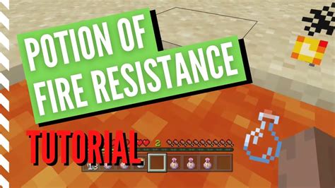 Minecraft potion of fire resistance - contactsfity