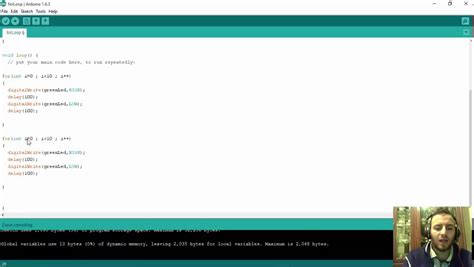 Tutorial 5 - Arduino - For Loop Simulation Using Proteus - YouTube