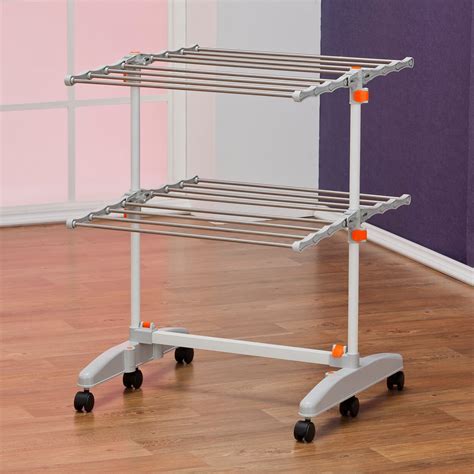 Badoogi Foldable and Compact Storage Clothes Drying Rack & Reviews ...