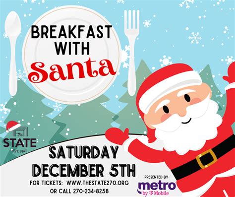 Breakfast with Santa – The State