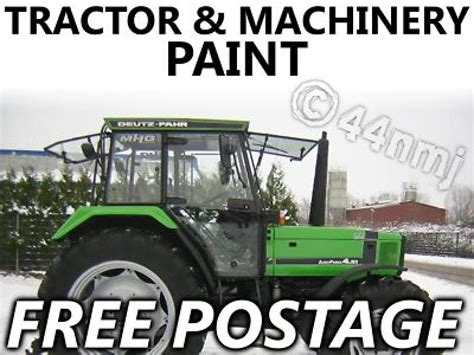 Tractor Agri Enamel Paint Deutz Fahr Green 1LT Freepost | eBay