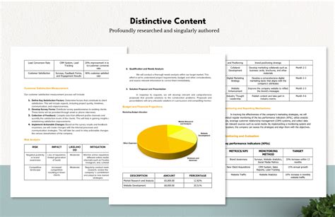 Infrastructure Construction Marketing Business Plan Template in Word ...