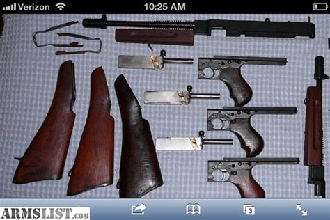 ARMSLIST - For Sale: 1928A-1 Thompson submachine gun parts