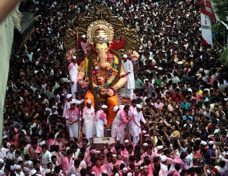 Lalbaugcha Raja 2012 Mumbai: Ganesh Visarjan Wallpapers & Photos - HD Wallpapers, Background ...