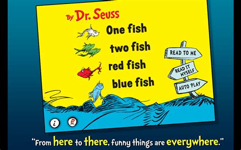 One Fish Two Fish Red Fish Blue Fish - Dr. Seuss : Amazon.ca: Apps for Android