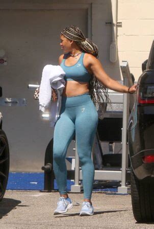 Storm Reid – Seen after workout in Los Angeles-03 – GotCeleb