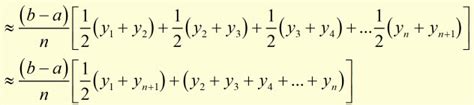 The Trapezium Rule, Integration, Pure Mathematics - from 'a-levelmathstutor.com'