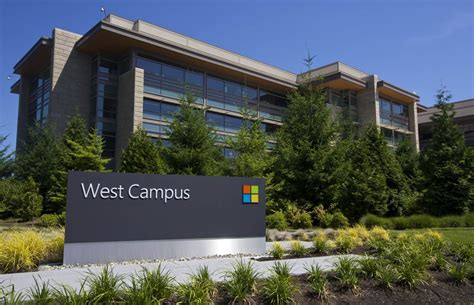 Microsoft Redmond West Campus Map