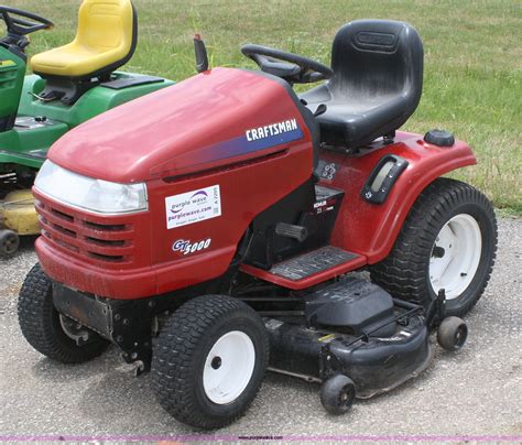 Craftsman Gt 5000 Riding Mower at Craftsman Tractor