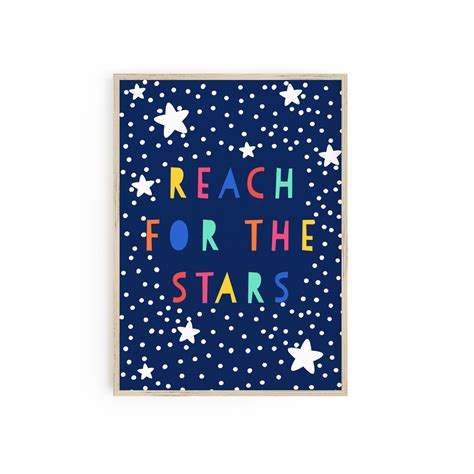 Reach for the Stars - Bright in 2020 | Personalised prints, Reaching ...