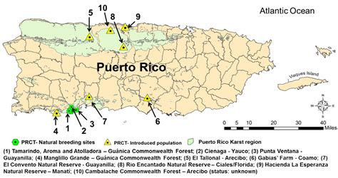 Distribution and Habitat - Puerto Rican Crested Toad Conservancy