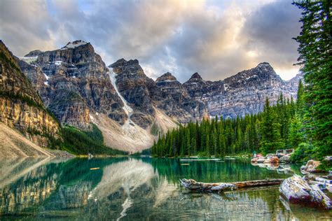 Moraine Lake and the Valley of the Ten Peaks