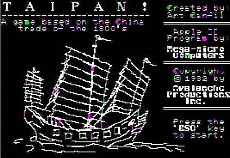 Taipan! Download (1982 Strategy Game)