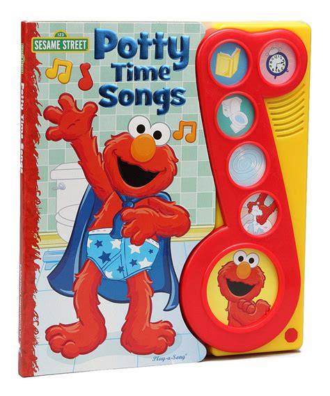 Elmo Potty Time Songs Play-a-Song Board Book | Elmos potty time, Potty time, Elmo potty