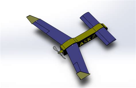 Design the CAD of a Fixed-wing UAV | Freelancer