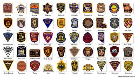 State Police Patches | State police, Patch collection, Police patches