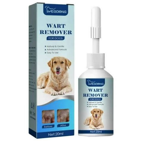 Partygee Dog Wart Remover 20ml/0.7oz Natural Painless Dog Warts Removal ...