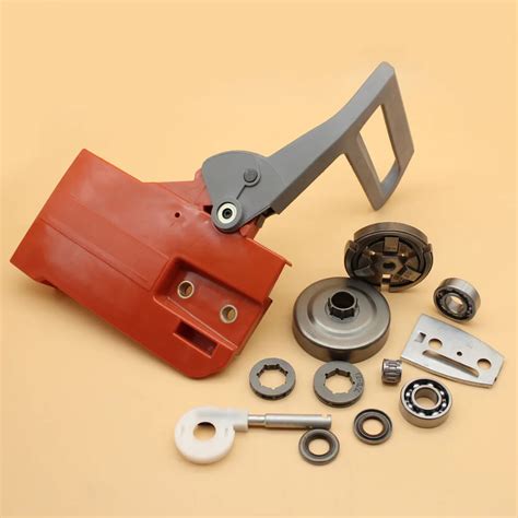 Chain Brake Handle Clutch Cover Oil Pump Kit Fit HUSQVARNA 55 50 51 Chainsaw Replacement Parts ...