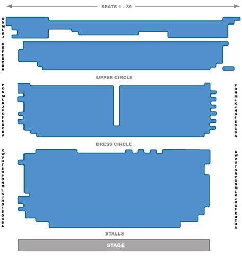 Adelphi Theatre Seating Plan - London Theatre Tickets