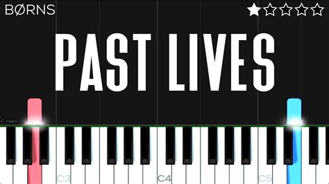 BØRNS - Past Lives | EASY Piano Tutorial - YouTube