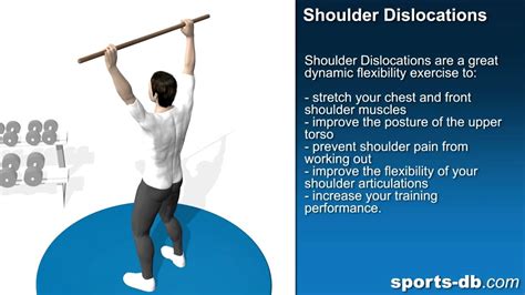 Shoulder Dislocation Exercises