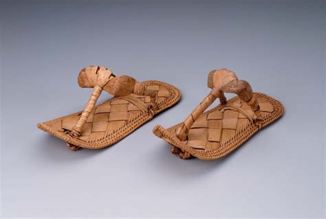 ~ Pair of sandals. Culture: Egyptian Period: New Kingdom, 18th-19th Dynasty | Ancient egypt ...