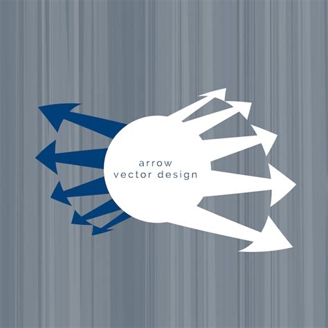 Free Vector | Creative arrow design