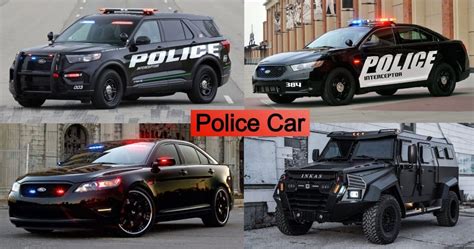 8 Types of Police Cars - Pros & Cons of Purchasing a Pre-Owned Police Car [with Pictures & Names ...